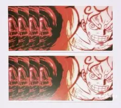 ワンピース ルフィ ニカ ビジュアルカード FILM RED 8点セット