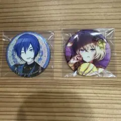 プロセカ あんスタ コラボ 神代類 鏡音レン メタリック缶バッジ