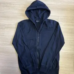 A.P.C. ブラック ジップアップパーカー