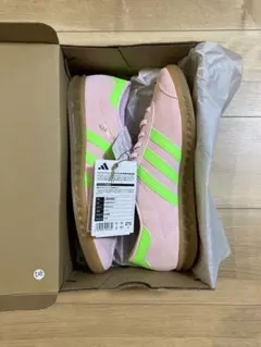 箱入新品【adidas】 スニーカー ハンブルクピンク 27cm - メルカリ