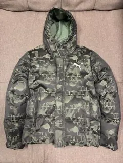 【PUMA】プーマ　希少　迷彩柄 ダウンジャケット