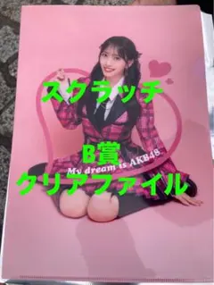 向井地美音　AKB48 春コン2026 チャンスくじ　B賞　クリアファイル