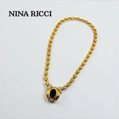 【美品】NINA RICCI ニナリッチ　カラーストーン　ネックレス　ビンテージ