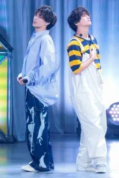 永瀬廉着用 なにもの Casper John / ペイントペインターパンツ