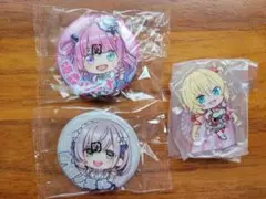 ホロライブ　カプセル缶バッジコレクション+アクリルスタンド