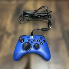 ホリパッド Nintendo Switch USBコントローラー 青