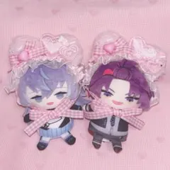 にじぱぺっと にじぱぺ ヘッドドレス ぬい服 猫耳 ピンク