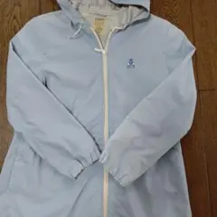 f dash 水色フード付きコート 140