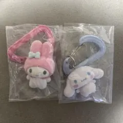 サンリオキャラクターズカラフルカラビナ マスコットチャーム マイメロ・シナモン