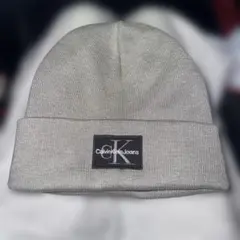 Calvin Klein Jeans ニット帽 グレー サイズ8