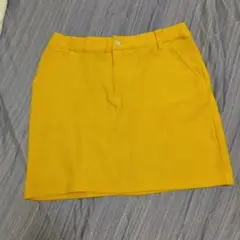 FIDRAイエロー ゴルフスカート XL