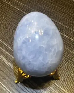 【最終値下げ‼︎】 セレスタイト 卵 エッグ 握り石 タンブル 天然石