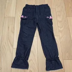 ミキハウス　うさこ　デニム風パンツ　110