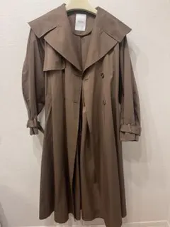 Herlipto Grace Long Trench Coat / cocoaのサムネイル