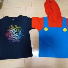 ユニバ　スーパーマリオ　ユニクロ　ヨッシー　Tシャツ　120 130セットのサムネイル