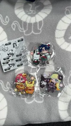 ひみつのアイプリ　サンリオキャラクターズ　アクリルキーホルダー