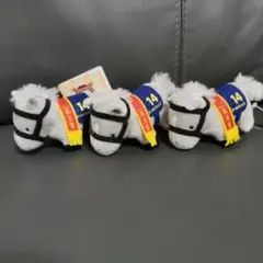 サラブレッドコレクション　ぷちマスコットボールチェーン4 ゴールドシップ　3個