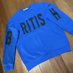 THE SHOP TK 青色トレーナー 150