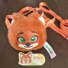Disney Zootopia ニック・ワイルド ぬいぐるみスマホホルダー