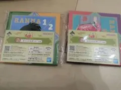 らんま1/2一番くじ　Ｇ賞:キャンバスボード　2枚セット