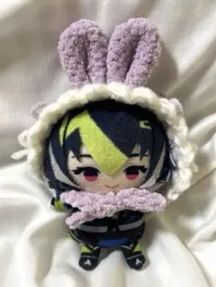 にじぱぺっと ぬい服 10cm ヘッドドレス うさ耳 ぬい帽子