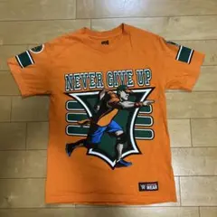 (古着) WWE ジョンシナ Tシャツ オレンジ Sサイズ　y2k