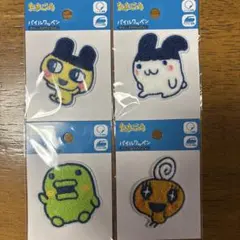 たまごっち　パイルワッペン　シール　4種
