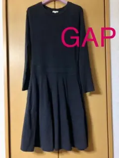 【美品】Gap　ワンピース 長袖 黒