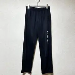 VISION QUEST ブラック ロゴ入り スポーツロングパンツ 160サイズ
