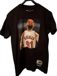 【美品】Mitchell & Ness デニス・ロッドマン Tシャツ M