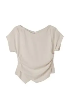 Essentia Asymmetric-Hem Gathered Top Sのサムネイル