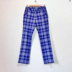 【極美品】NIKE GOLF ナイキゴルフ チェック ストレートパンツ ゴルフ