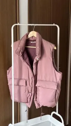 【お値下げ0:00まで】AURALEE ダウンベスト 25AW 4 黒 中古・古着通販】AURALEE (オーラリー) SUPER LIGHT NYLON RIPSTOP