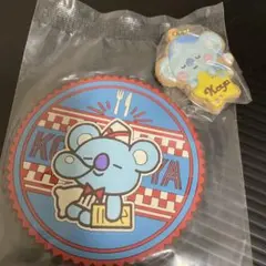 BT21ラバーキーホルダー ・コースター KOYA