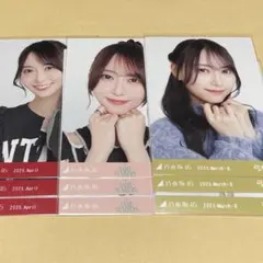 乃木坂46 弓木奈於　生写真　Same numbers カレッジ　ファーニット