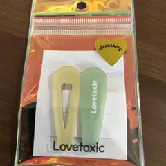新品　ラブトキ　ヘアピン　2個セット　ハート　ナルミヤ　ヘアアクセ