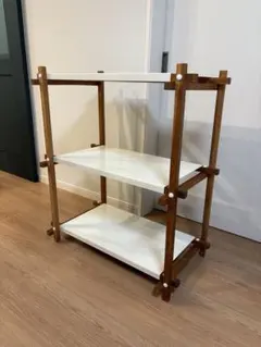 KANADEMONO シェルフ SLF-K09-WH KanademonoSugiBlackIronShelf_0