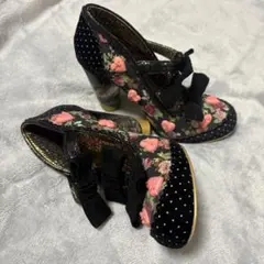 【イレギュラーチョイス】アリスインワンダーランド　　フラットシューズ イレギュラーチョイス】アリスインワンダーランド フラットシューズ