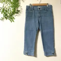 プールルミュー クロップド丈 パンツ ジーンズ S ポケットあり