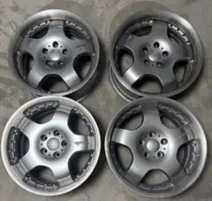 中古SSRヴィエナ☆ディッシュ18インチタイヤホイール4本セット☆セダン