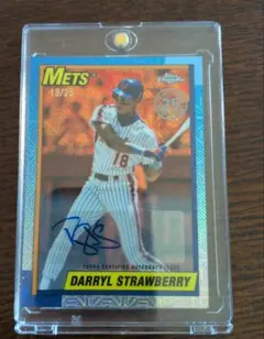 Topps 2025 Darryl Strawberry Auto 18/25
