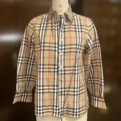 極美品♢Burberrys 長袖チェックシャツM
