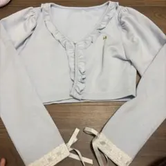 Axes femme ブルーパステル ボレロ