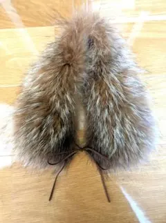 MK KLEIN ブラウンファー つけ襟