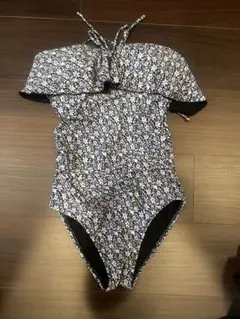 ⭐︎値下げ！Snidel フラワープリント オフショルダー水着