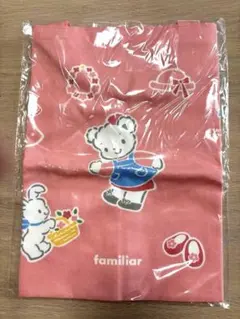 【新品未使用】familiar ピンク リアちゃん⭐︎レッスンバッグ
