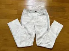 ホワイトカモフラージュ スキニーパンツ