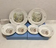 ピーターラビット　食器3点セット×2箱　計6点　訳ありのサムネイル