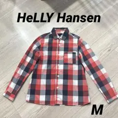 ✨️未使用級✨️HELLY HANSEN チェック柄 長袖袖シャツのサムネイル