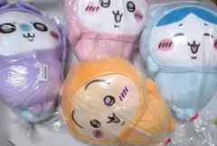 ちいかわ　 パジャマパーティーズ　ぬいぐるみ 4種セット
